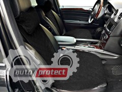 Аvторитет Premium Накидка на переднее сиденье, черный, 2шт 2 Фото 2 - Аvторитет Premium Накидка на переднее сиденье, черный, 2шт 2