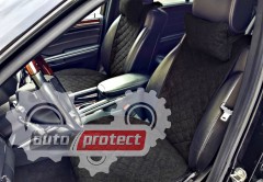 Аvторитет Premium Накидка на переднее сиденье, черный, 2шт 1 Фото 1 - Аvторитет Premium Накидка на переднее сиденье, черный, 2шт 1