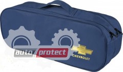 Autoprotect Сумка автомобильная Chevrolet, синяя Фото 1 - Autoprotect Сумка автомобильная Chevrolet, синяя
