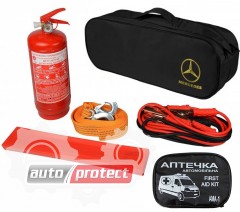 Autoprotect Набор автомобилиста Mercedes, 6 предметов + перчатки в подарок! 1 Фото 1 - Autoprotect Набор автомобилиста Mercedes, 6 предметов + перчатки в подарок! 1