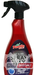 Turtle Wax Red Line Восковий спрей для мокрой и сухой поверхности Фото 1 - Turtle Wax Red Line Восковий спрей для мокрой и сухой поверхности