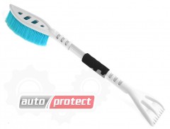 Kufieta White&Blue Щетка-скребок, 67см Фото 1 - Kufieta White&Blue Щетка-скребок, 67см