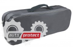 Autoprotect Сумка, два отделения, утолщенная молния, серая Фото 1 - Autoprotect Сумка, два отделения, утолщенная молния, серая