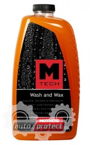 Mothers M-Tech Wash & Wax Автошампунь-концентрат с воском Фото 1 - Mothers M-Tech Wash & Wax Автошампунь-концентрат с воском