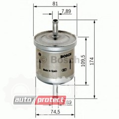 Bosch 0 450 905 318 фильтр топливный Фото 1 - Bosch 0 450 905 318 фильтр топливный