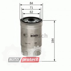 Bosch 1457434187 фильтр топливный Фото 1 - Bosch 1457434187 фильтр топливный