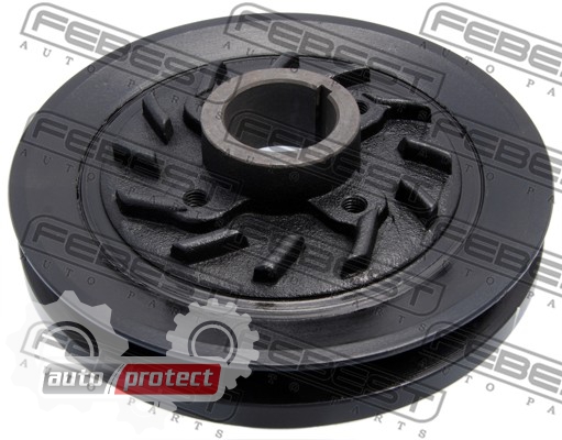 Febest MDS-001 ШКІВ КОЛЕНВАЛА 4D56 на Mitsubishi Pajero 2 '1990