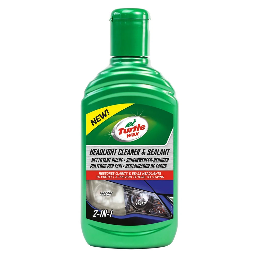 Turtle Wax Headlight Cleaner & Sealant Полироль для пластиковых фар и