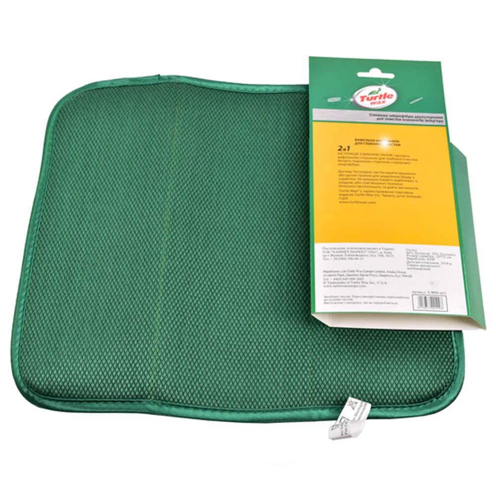 Turtle Wax X5533 Микрофибра для салона авто (для пластика, винила