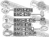 Febest BMSI-E39L Проставка пружини