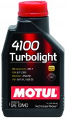 Motul 4100 TURBOLIGHT SAE 10W-40 Полусинтетическое моторное масло