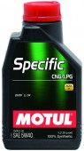 Motul Specific CNG LPG 5W-40 Синтетическое моторное масло