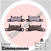 Zimmermann 24721.970.1 Комплект тормозных колодок