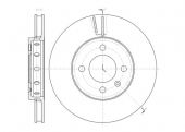 Remsa 61484.10 Тормозной диск