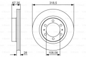 Bosch 0 986 479 R46 Тормозной диск