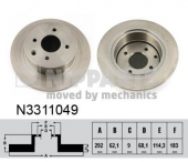 Nipparts N3311049 ��������� ����