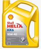 Shell HX6 10W-40 Моторное масло