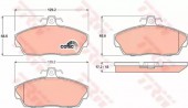Trw GDB1319 Комплект тормозных колодок