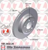 Zimmermann 150.3432.20   BMW X3 E83