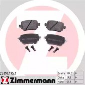 Zimmermann 25110.175.1 Комплект тормозных колодок
