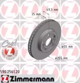Zimmermann 590.2561.20 Тормозной диск