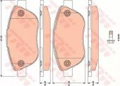 Trw GDB1750 Тормозные колодки
