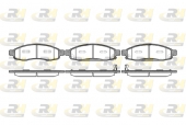 Roadhouse 21094.12 Колодки тормозные дисковые, к-кт.