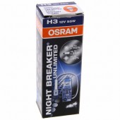 Osram Night Breaker Unlimited H3 12V 55W Автолампа галогенная, 1шт