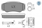 Meyle 025 239 2120/PD ��������� ������� ������, ��� ������� ������