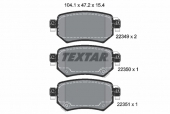 Textar 2234901 ��������� �������, �� �������� ��������������� ������