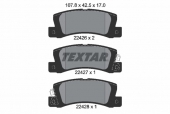 Textar 2242601 ��������� �������, �� �������� ��������������� ������