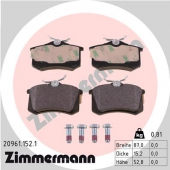 Zimmermann 20961.152.1 Тормозные колодки