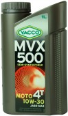 Yacco MVX 500 4T 10W-30 Полусинтетическое масло для мотоциклов с 4Т двигателями