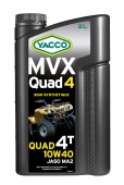 Yacco MVX QUAD 4 10W-40 Полусинтетическое масло для современных 4Т двигателей