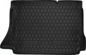Avto-gumm Коврик в багажник Daewoo Lanos '97- Хетчбэк, резиновый черный