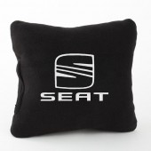 Autoprotect Подушка с логотипом Seat, черная