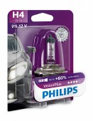 Philips VisionPlus H4 12V 60/55W Автолампа галоген, 1шт