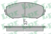 Lpr 05P1318 Тормозные колодки, к-т дисковые