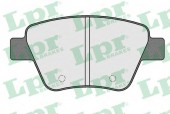 Lpr 05P1608 Тормозные колодки, к-т дисковые