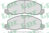 Lpr 05P278 Тормозные колодки, к-т дисковые