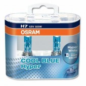 Osram Cool blue hyper 62210 H7 12V 55W Автолампа галогенная, 2шт 