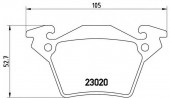 Brembo P 50 032 ��������� ��������, �-� ��������