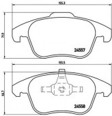 Brembo P 61 086 ��������� ��������, �-� ��������