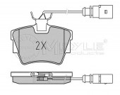 Meyle 025 232 2416/W Тормозные колодки, к-т дисковые