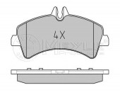 Meyle 025 292 1720 Тормозные колодки, к-т дисковые