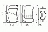 Bosch 0 986 461 141 ��������� �������, �-� ��������