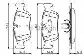 Bosch 0 986 494 015 Тормозные колодки, к-т дисковые