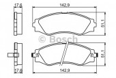 Bosch 0 986 494 173 Тормозные колодки, к-т дисковые