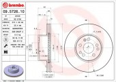 Brembo 09.5726.10 ��������� ����, 1��