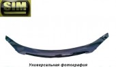 Sim Дефлектор капота Hyundai Accent/Solaris '10-14, черный